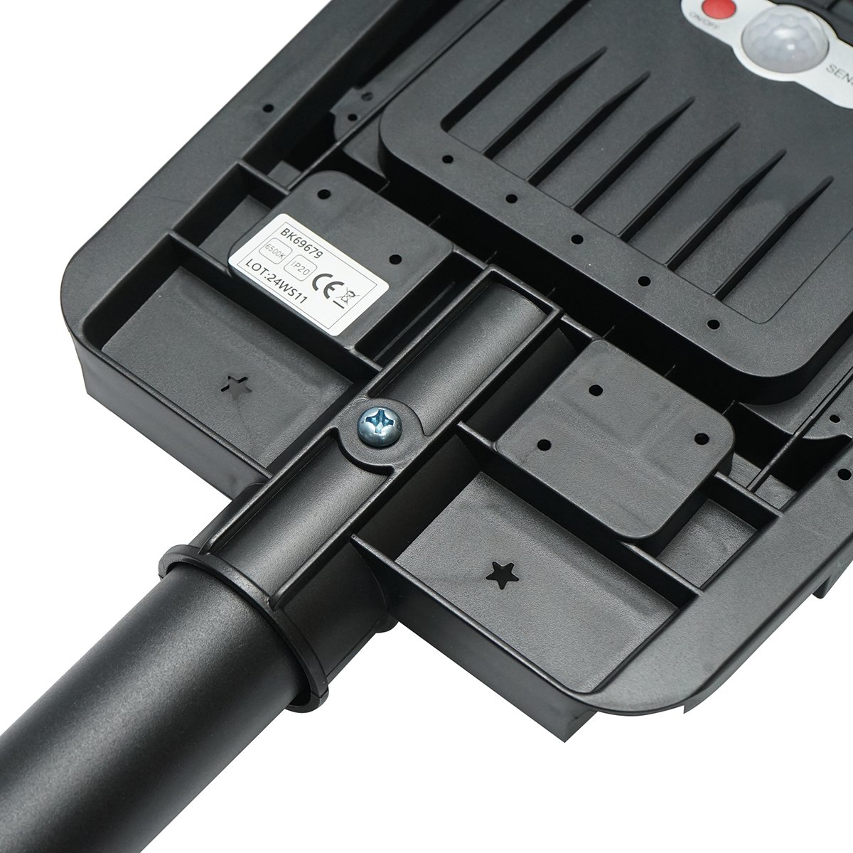 Lampa solara LED 200W pentru iluminat stradal cu panou solar si senzor de miscare Breckner Germany